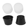 100 Set Hydroponic Grow Baskets Sponges Circular Planting Baskets Plant