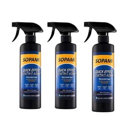SOPAMI Car Coating Spray-Advanced Automobile Quick-acting Coating Agent With Dust -Proof and Glazing Effects -Long Lasting Car Paint Waxing Solution For a Showroom Shine:_3 packs 