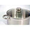 ExcelSteel 503 7Piece 18/10 Stainless Steel Cookware with Encapsulated Base,