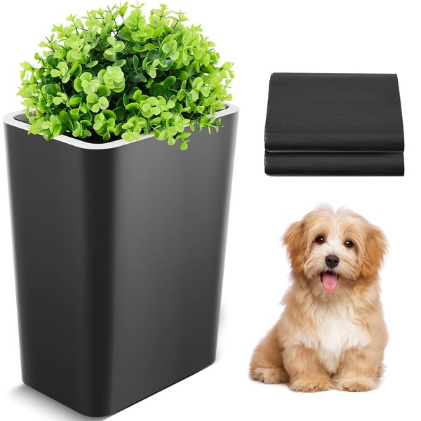 Jingmore Jingmore Dog Poop Trash Can Outside 3.96 Gal Plant