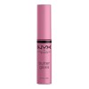 Labial Líquido Nyx Butter Gloss Cobertura Ligera A Media 8ml Color Eclair