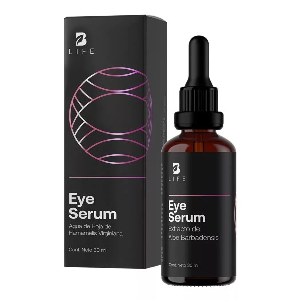 B Life Serum Para Ojos 96% Ingredientes Naturales Eye Serum B Life. Tipo de piel Todo tipo de piel