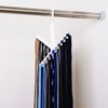Mono Closet Tie Hanger Cloth Hanger White