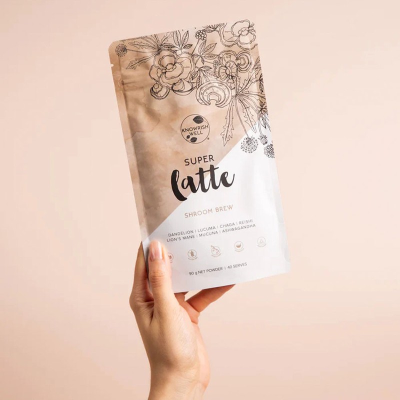 Knowrish Well-Shroom Brew Super Latte 90g