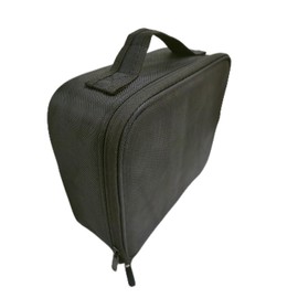 Lekesky Travel Case Vanity Case Storage Bag with Adjustable Dividers for Cosmetics Makeup Brushes Toiletry Jewelry Digital Accessories Grey