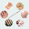 VOCOSTE Long Spiral-F Flame Blast Nail Drill Bit Stainless Steel