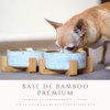 Paquete de 2 Platos para Perro y Gato de Cerámica