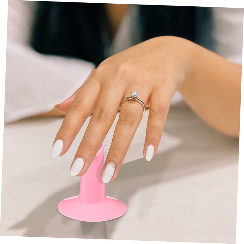 Beavorty Ergonomic Nail Art Finger Stands Nail Painting Tools Holders