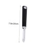 GRIRIW Multifunctional Non Swivel Stainless Steel Peeler for Fruits Vegetables