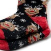 1 Pair Women's Cuddly Christmas Socks Size 36-41 Warm Socks