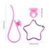 Vagocom Five-Pointed Star Hook Set Charm for Bogg Bags and