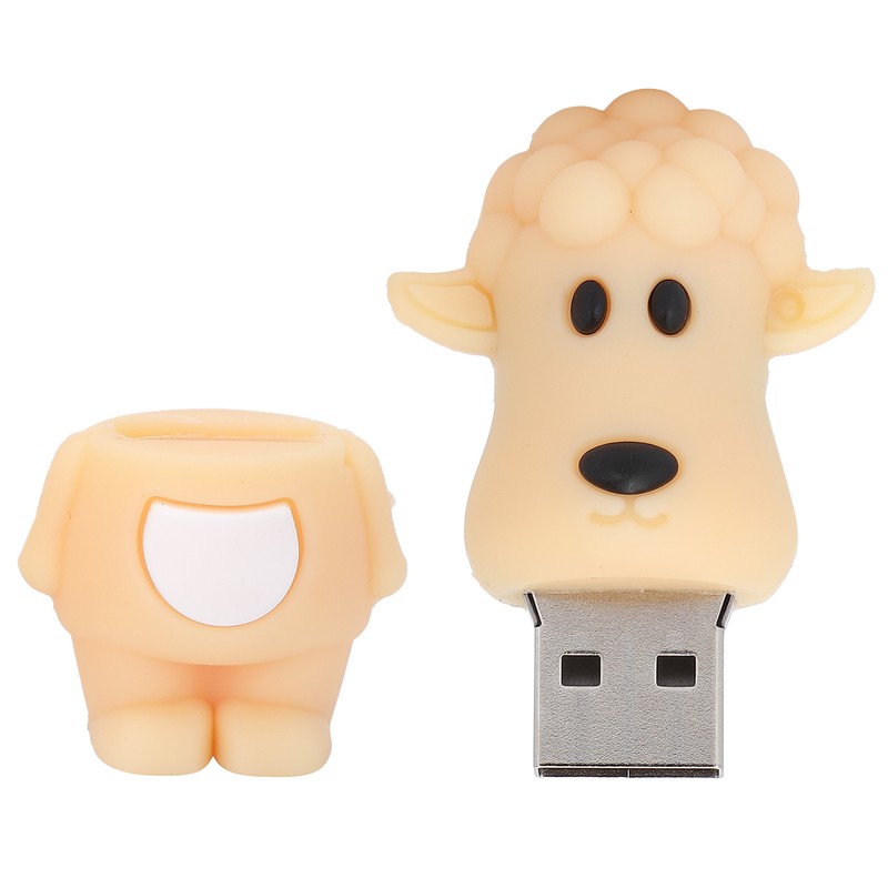 Thumb Drive Portable Cute Cartoon Sheep Doll 2.0 USB Flash