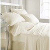 Hachette] DOUBLE SIZE CREAM 100% EGYPTIAN COTTON FITTED SHEET IN