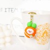 CAOXIAN Rabbit Keychain Cute Cartoon Carrot Rabbit Key Ring Bag