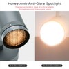Marknice 15W LED Dimmable and Zoomable Ceiling Spotlight with Anti-Glare