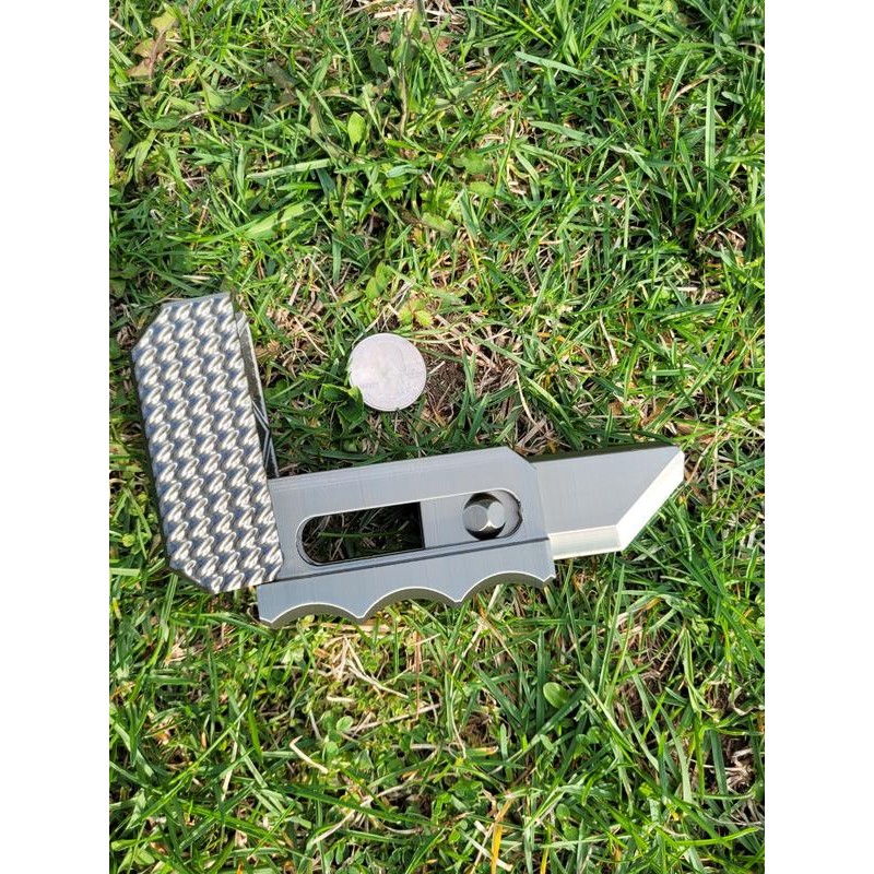 Fidget Knife - Bronze - Blade: Double blade