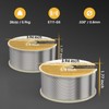 TOOLIOM E71T-GS .030"+.035" Diameter 2-Pound Spool Flux Core Self-shielded Carbon