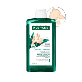chlorane [Klorane] Galanga Ginger Dandruff Shampoo 400ml (Seborrheic Scalp/Itchy Care) / [클로란] 갈랑가 진저 비듬 샴푸 400ml (지루성 두피 / 가려움 케어)