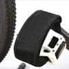 2 x Black Pedal Straps for Bike Pedals and Cleats