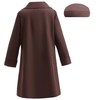 Coolproud American Historical Figures Rosa Parks Costume includes coat dress