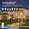 MYHXQ 14'' Outdoor Solar Post Light, Dusk to Dawn Solar