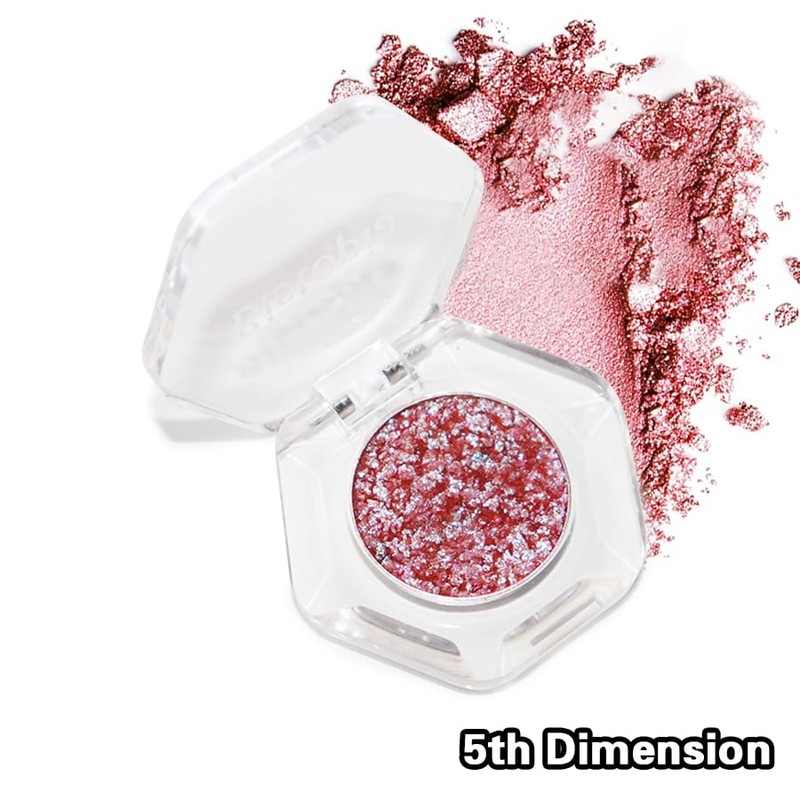 Bistopia Chameleon Eyeshadow Collection, 14 Shades, Glitter Pressed Powder, Iridescent