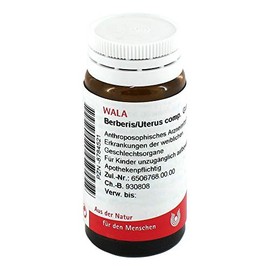 Wala Berberis/Uterus Comp. Globules, 20 g Globules