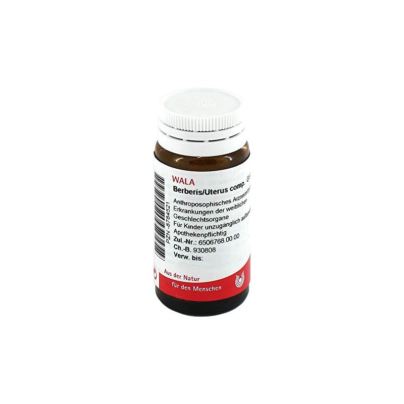 Wala Berberis/Uterus Comp. Globules, 20 g Globules