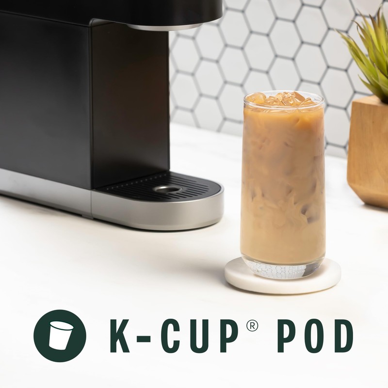 Starbucks K-Cup Coffee Pods, Iced Coffee Blend, Vanilla Naturally Flavored