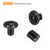 sourcing map Flanged Button Head Socket Cap Screws, 25 Pcs