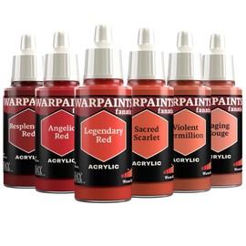 The Army Painter, Flexible Triad: Warm Reds, 6 x 18 ml Model Making Acrylic Paints