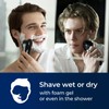 rategist Cordless Electric Razor for Men: 3-in-1 Shaver for Beard/Nose/Sideburns