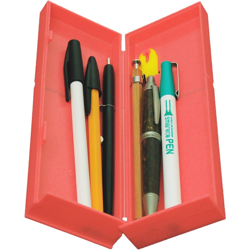 Nakabayashi PCN-DP02PN Display Pen Case, Large, Pencil Case, Pink