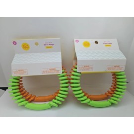 Sun Squad EASY GRIP DIVING RINGS SET OF 4 GREEN & ORANGE