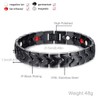 Strong Magnetic Bracelets for Men Titanium Double Strength Magnets Wristband