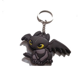CellDesigns Japanese and US Anime Character Souvenir Collection (Black Fury-Keychain)