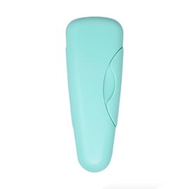 RADIUS Razor Travel Case, BPA-Free Recycled Plastic, Portable for Bathroom, School, Home, Camping - Mint