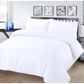 Waterproof Duvet Cover Protector Hypo Allergenic Anti Dust Mite Zip Closure (King)