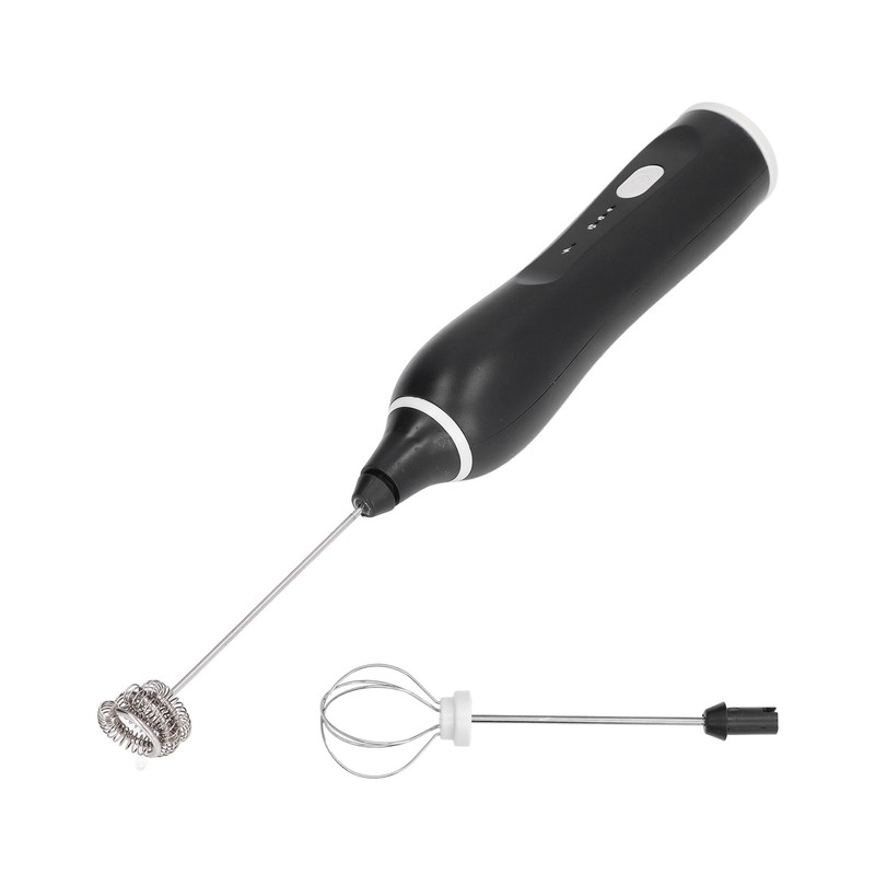 Electric Handheld Mixer USB Rechargeable 3 Level Speed Adjustable Low