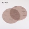 sourcing map 10pcs Mesh Sanding Discs 5 Inch Hook and