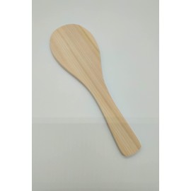 Yamani Shamoji Rice Spatula Natural Hinoki Japanese Cypress Wood Rice Spoon 21.5cm Japanese Style Made in Japan 08103