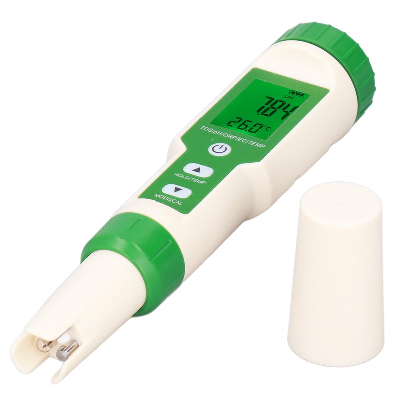 PH Tester with Backlight Digital Water Quality Meter High Accuracy