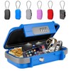 BKNOOU Portable Safe with Removable Chain, Anti-Theft Beach Safe Box,