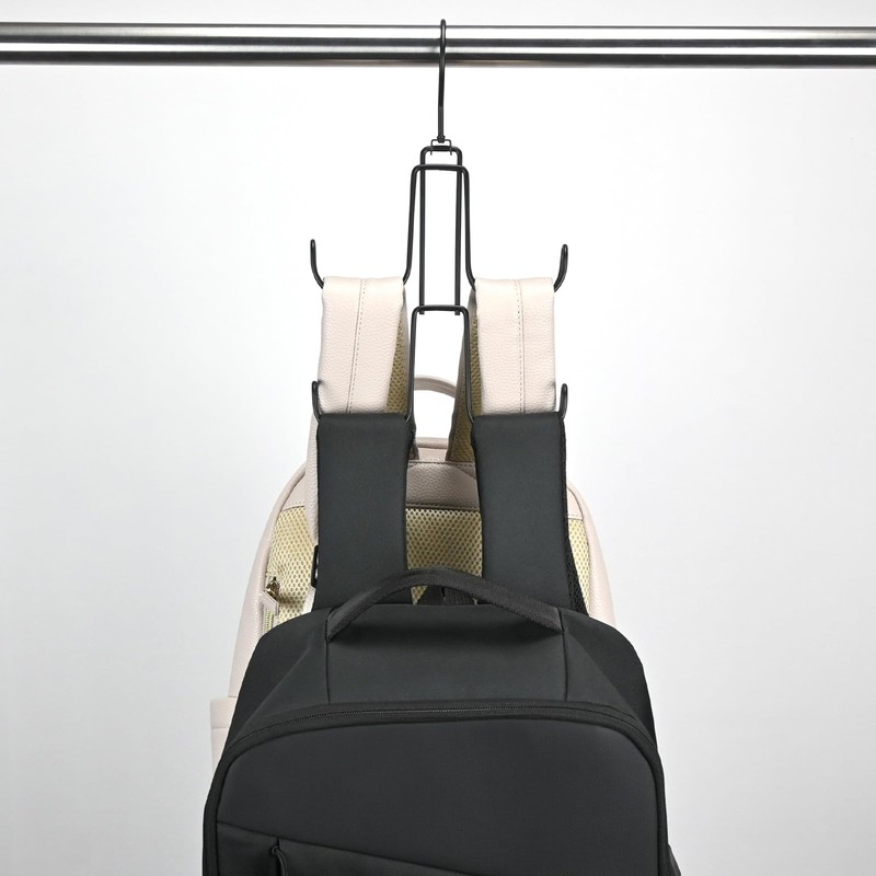 SAWAFUJI Backpack Hanger - Hanger that can hold 2 backpacks,