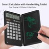 DPEDUAI Scientific Calculator with Writing Pad, 240 Computing Functions, Foldable