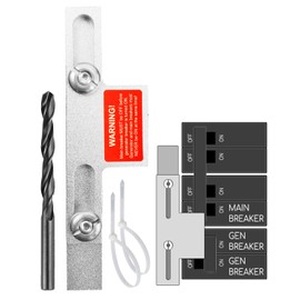 TADYAO Generator Interlock Kit SD-200SA for Square D & Homeline 150/200A Breaker, Aluminum Alloy, 20 Circuits, Single Phase