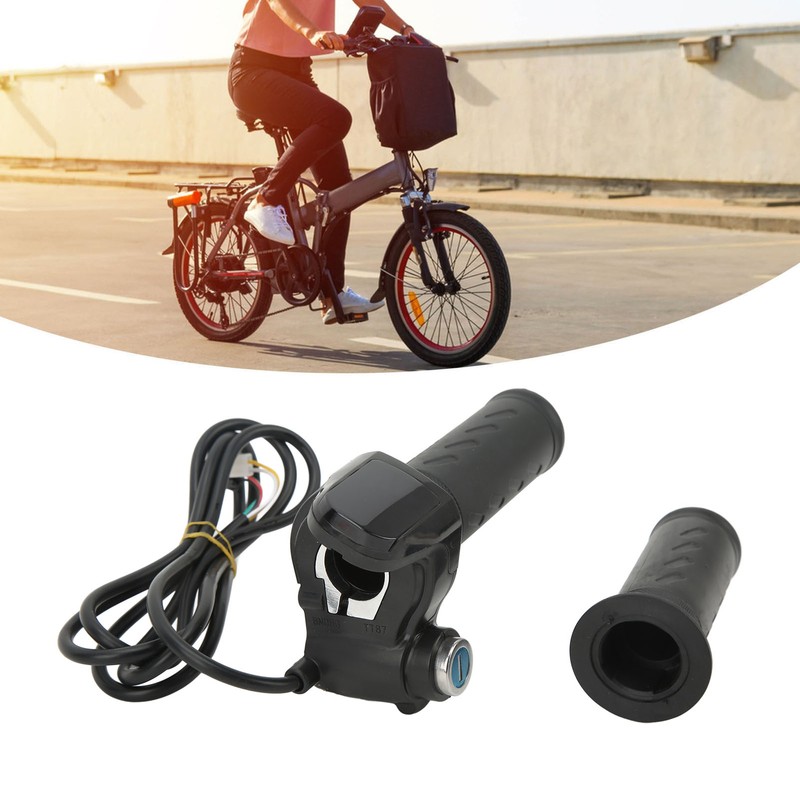 Electric Scooter Twist Throttle Grip Easy Installation Electric Bike Throttle