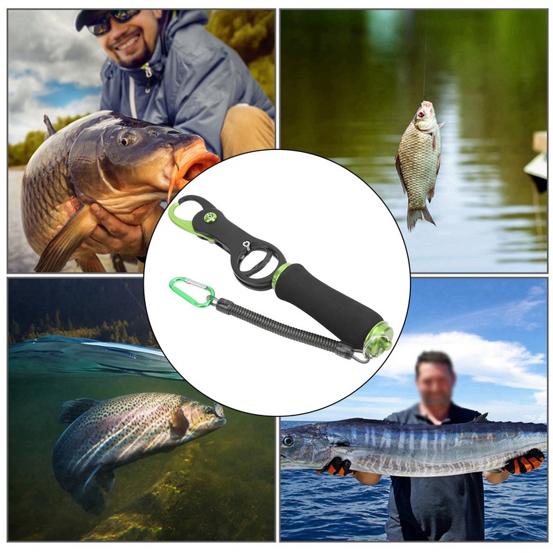 Fish Lip Grip Aluminum Fish Controller EVA Handles Fishing Control