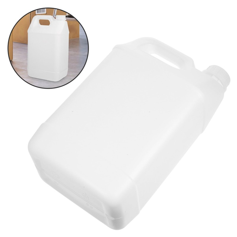 TOPPERFUN 5L HDPE Plastic Jugs Empty Bottle Jug with Airtight