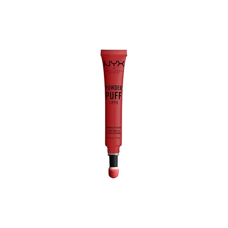 NYX Professional Makeup, Powder Puff Lippie, Labial Líquido, Tono Squad